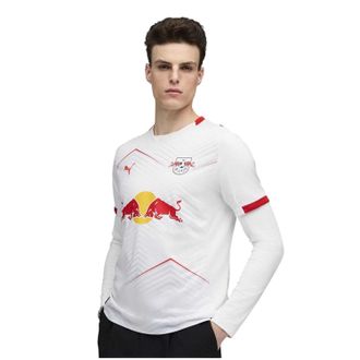 Puma Red Bull-thuisshirt voor heren, Leipzig 25/26 (Wit, Rood)