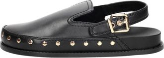 Mexx Tonique Dichte Teen - Dames - Klompen - Zwart - 40 EU - Schoenen