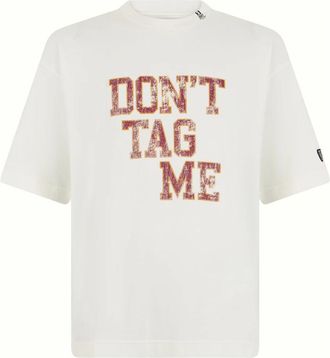 Miharayasuhiro Dont Tag Me T-shirt - Heren - T-shirts - Wit - S - Katoen - Tops