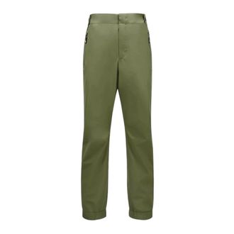 Moncler Gore-Tex Broek voor buiten - Heren - Slim Fit Broeken - Groen - M - Broeken