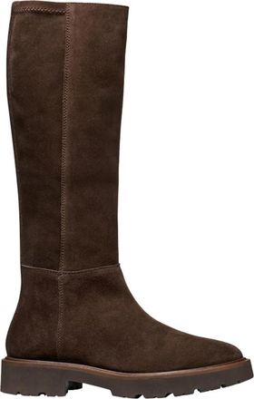 Geox Bruine Norize Stijlvolle Schoenen - Dames - Hoge Laarzen - Bruin - 40 EU - Schoenen