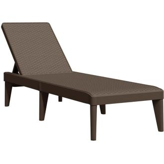 vidaXL Furniture Limited - Tumbona De Pp Marr&oacute;n 186x60x29 Cm