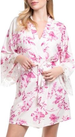 In Bloom by Jonquil Days of Summer Short Robe in Ivory at Nordstrom Rack, Size X-Small/small