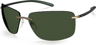 Silhouette 8728/75 7630 Mens Sunglasses Black Size 66