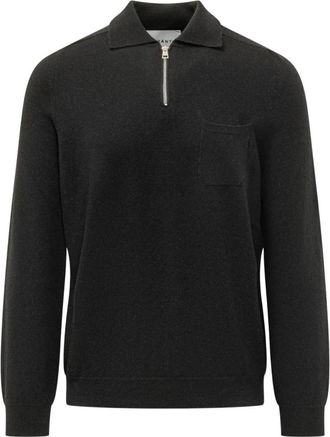 Amaranto Polo - Heren - Polos - Zwart - M - Tops
