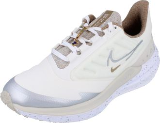 Nike Womens Air Winflo 9 Shield Running Trainers - White - Size UK 4.5