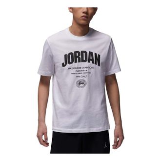 Nike Jordan Air Jordan Sport Dri-FIT Graphic T-shirt Asia Sizing White FZ1926-100