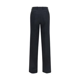 Tom Ford Womens Black Wool Oves Aries Casual Pants