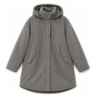 Mazine Oversized Padded Parka Parka f&uuml;r Damen | grau