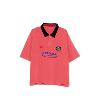 Martine Rose Washed Logo Polo Shirt
