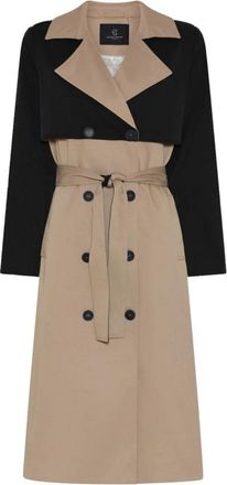 Bruuns Bazaar Trench Coats - Dames - Trenchcoats - Beige - M - Jassen