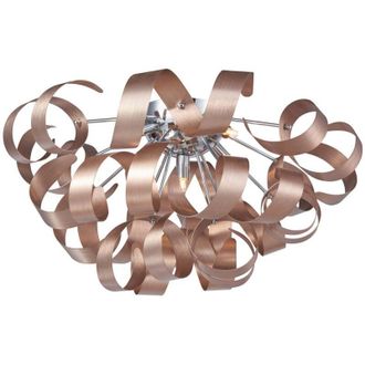 Lucande L&aacute;mpara De Techo kaelor En Cobre Aluminio - Lucande