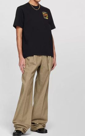 Casablanca organic cotton oversized printed t-shirt