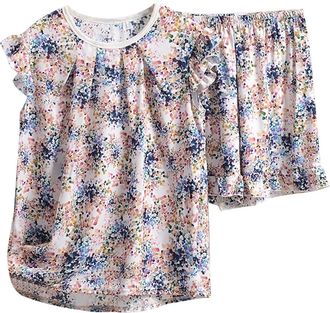 Generic Womens Pyjamas Sets Sleeveless Cotton Tank Top with Shorts Cami Sleepwear Comfy Loose Fit Pj Sets Casual Summer Nightwear (Style9, XXXL)