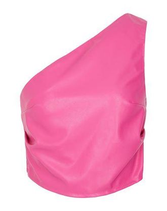 8 by YOOX ONE-SHOULDER CROP TOP