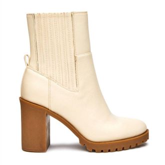 Matisse Footwear Dean Heeled Boots In Ivory