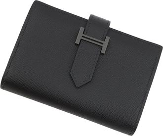 Herm&egrave;s Black Coin Purse/Coin Case (Pre-Owned)