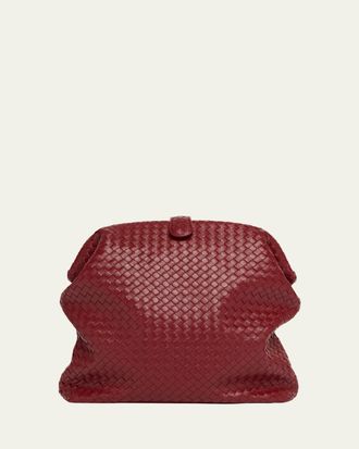 Bottega Veneta Lauren 1980 Leather Clutch Pouch Bag