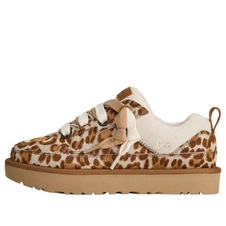 UGG (WMNS) UGG Lo Lowmel Plains Trainer Felicity Leopard Jasmine 1181071-FDJ