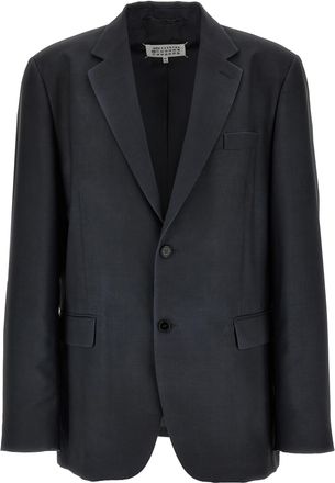 Maison Margiela Single-breasted Mohair Blazer