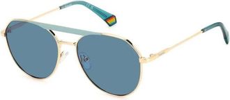 Polaroid PLD 6211/S/X Pef(C3) Zonnebril - unisex - Zonnebrillen - Geel - 57 MM - Accessoires