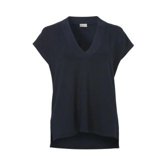 Via Appia Due Dames, Tops, Blauw, Maat: XL