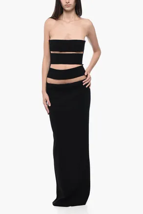 M&ocirc;not Off-Shoulder Sheath Dress with Cut-out Design M&ocirc;not