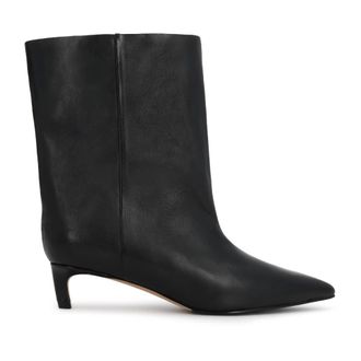Kazar Schoenen, Dames, Zwart, 39 EU, Leer, Instappers met losse schacht