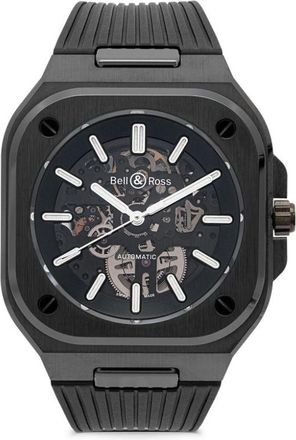 Bell & Ross BR 05 41mm - men - Sapphire/ceramic/Steel/Rubber - One Size - Black
