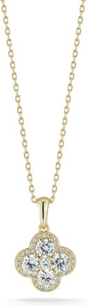 Glaze Jewelry Sterling Silver Clover Necklace