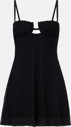 Montce Swim Petal knitted minidress