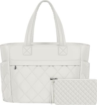 Generic Work Bag | Compartmented Professional Work Bags - Large Capacity Case Purse for Travel Workplace Daily Commute College Meeting Home School Outdoor