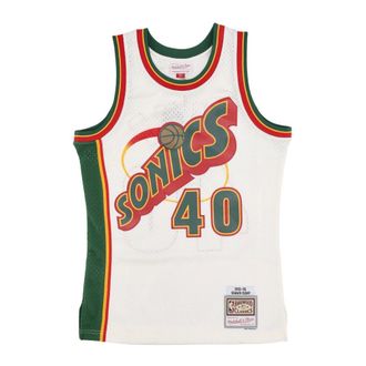 Mitchell & Ness Sportswear, male, Multicolor, Size: S Seattle Supersonics Basketball Tank Top