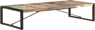 vidaXL Coffee Table 180x90x40 cm Solid Reclaimed Wood vidaXL