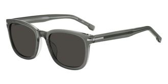 BOSS 1722/G/S Asian Fit CBL/IR Mens Sunglasses Grey Size 54
