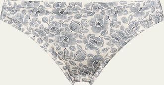 Eres Avoine Cheeky Floral-Print Briefs