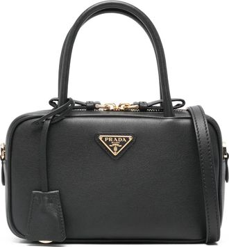Prada Borsa mini con manico - Nero
