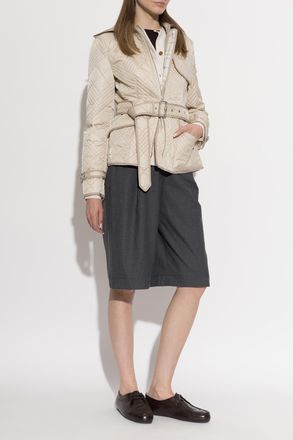 Burberry Abbeydale Jacket, Womens, Beige