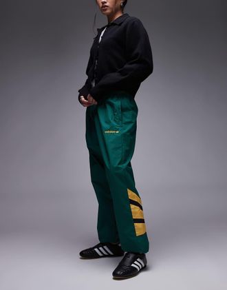 adidas Originals Santiago - Pantaloni sportivi verdi-Verde