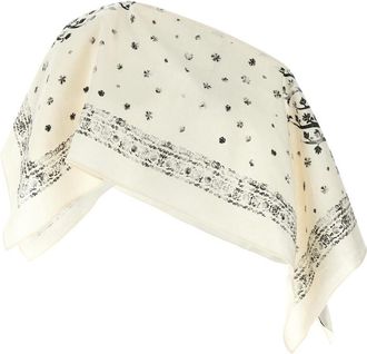 Alberta Ferretti White Hood Top