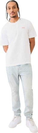 True Religion Katoenen heren-T-shirt (Wit)