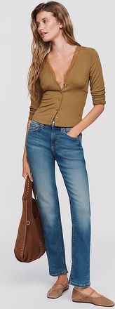 Lee Ever Fit Rider Mid-Rise Slim Straight Jeans