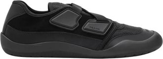 Prada Speedrock Sneakers - Heren - Sneakers - Zwart - 44 EU - Leer - Schoenen