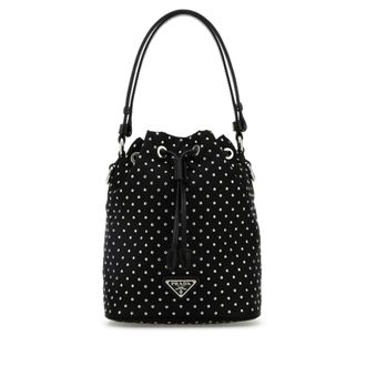 Prada Black Re-Nylon Bucket Bag