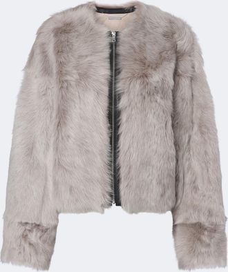 Nour Hammour Dianne shearling jacket
