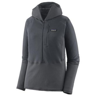 Patagonia R1 P/O Hoody Fleecepullover f&uuml;r Damen | grau