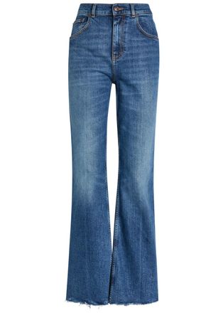 Tory Burch Bootcut Jeans - Dark Blue - 32 (W32 / UK14-16 / L)
