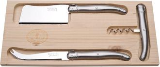 Jean Dubost 3Pc Cheese & Wine Set
