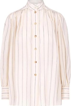 Chlo&eacute; Striped Shirt