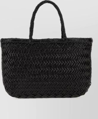 Dragon Diffusion mini flat gora leather beach bag